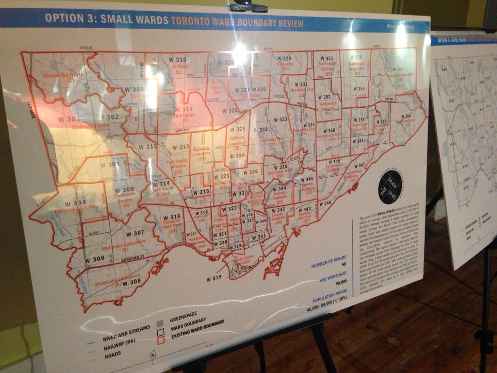 TorDanIdeas's tweet photo. Just about to start @DrawtheLinesTO here @Riverdale_Hub #ward30 could be SO different or just the same Lets Discuss http://t.co/XkRSQASBWY