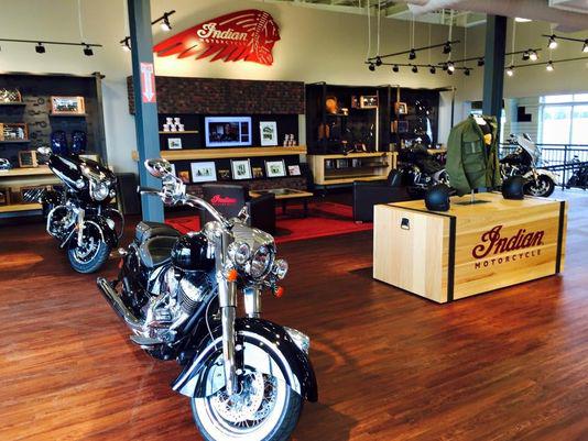 coloradoan's tweet photo. Motorcycle enthusiasts are invited see Indian Motorcycle’s bikes at the grand opening. http://t.co/RA5zacO7Gq http://t.co/XwHde6azll