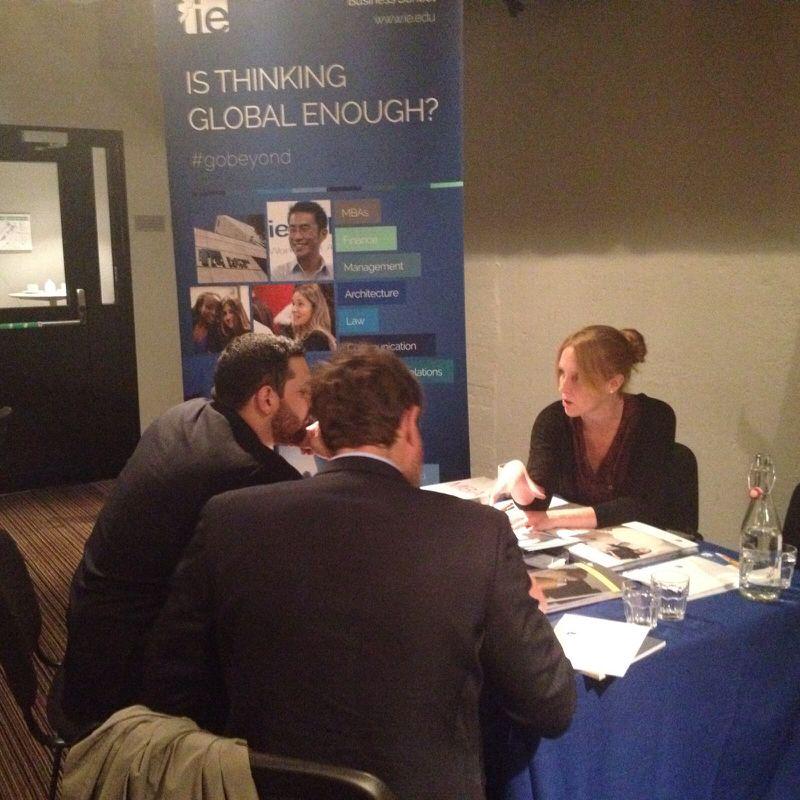 Ipasmantier's tweet photo. QS @TopMBA CONNECT121 #Stockholm #MBAevent today @IEbusiness http://t.co/EBKF6ZOBKe