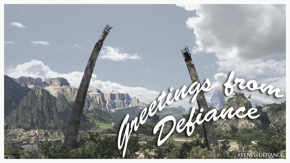 TopGunMB's tweet photo. Missing #Defiance.  #RenewDefiance - we need to tell more stories there! http://t.co/XzWp7aV2Ig