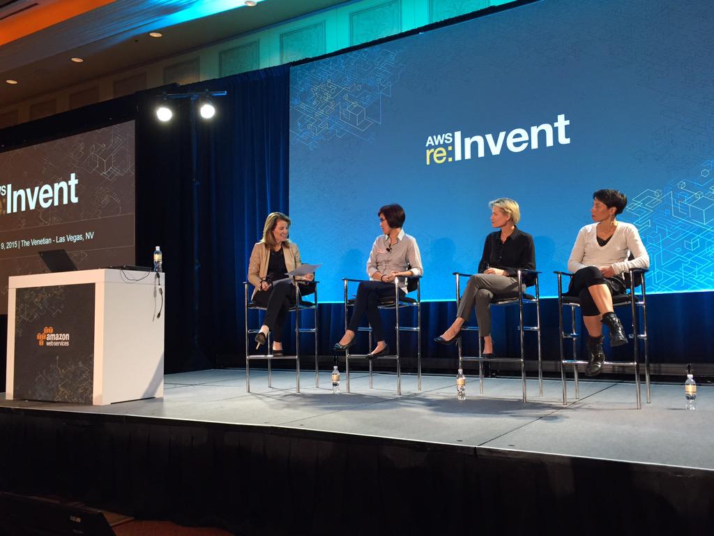 AWSEvents's tweet image. Having a diverse workplace really increases productivity and product value @teresacarlson #reinvent