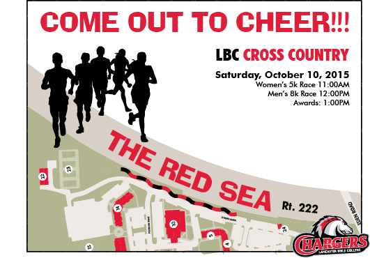 LBCCrossCountry's tweet photo. @TheRedSeaLBC We hope to see you on Saturday at 11 &amp; 12 for the Charger Invitational! http://t.co/teg09OXDKm