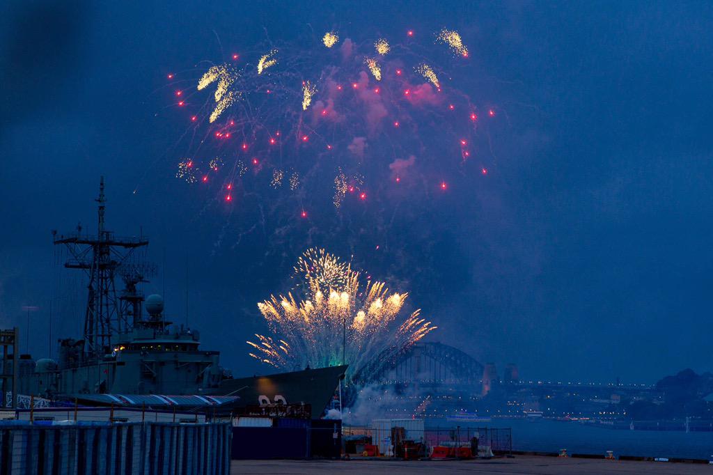Australian_Navy's tweet photo. #AusNavy Seapower Conference closes with a bang in #Sydney #Pacific2015Expo #PAC15 http://t.co/g7XxeywvBE