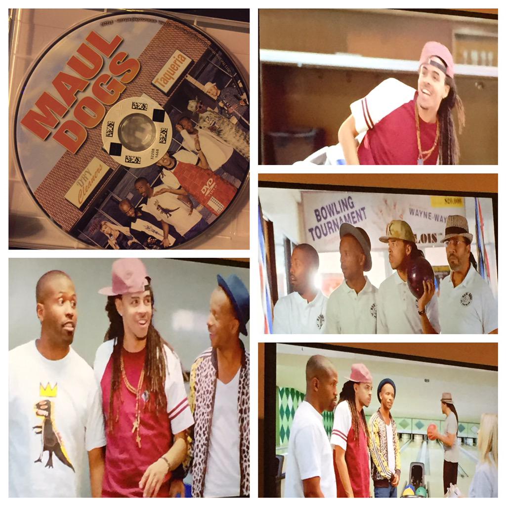 Dee1music's tweet photo. RT @da_bestueverhad: Y'all gotta check my boo @Dee1music out in the movie #MaulDogs U can get it at RedBox #ItsFunny http://t.co/bm22g5HBef
