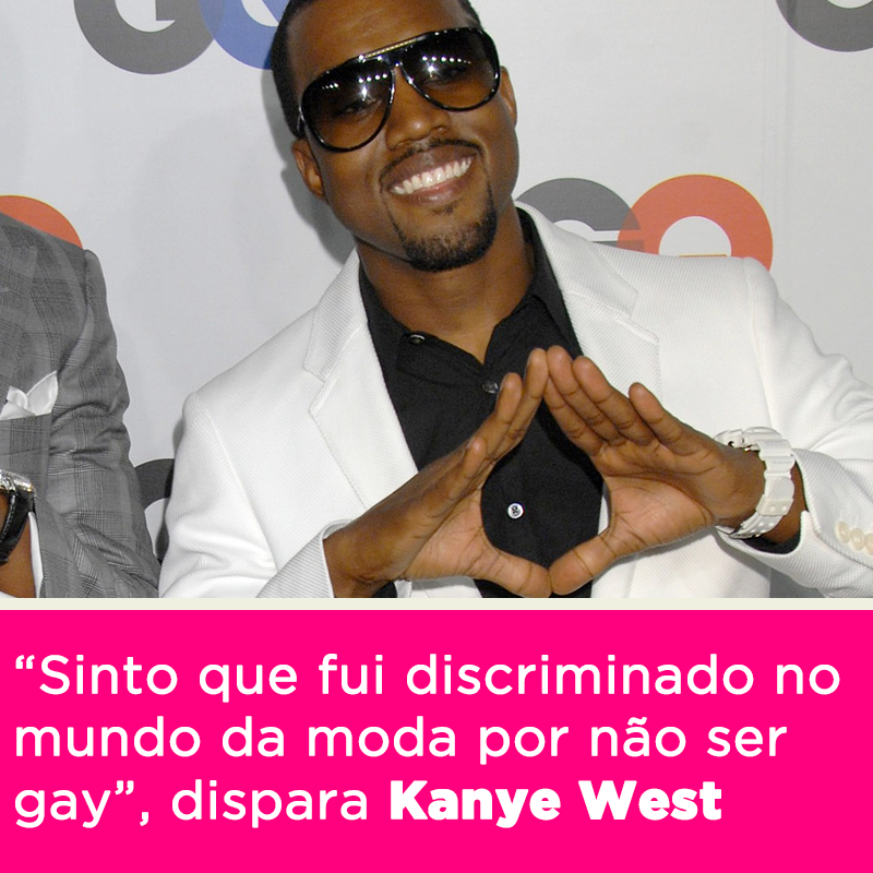 POPline's tweet photo. . @kanyewest diz que sofreu preconceito por... não ser gay! http://t.co/tt6DmqGo62 http://t.co/cPqNtWk2wl
