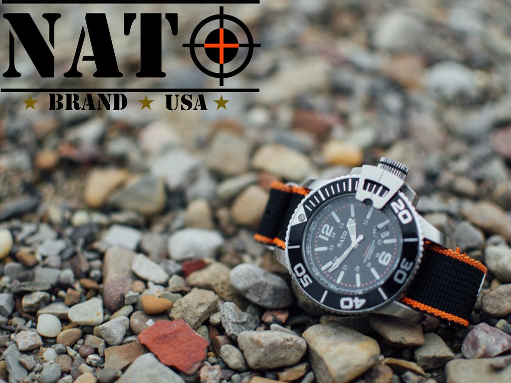 NATO Tactical Survival MIL-DIVER Watch: An outdoor adventure watch bit.ly/1hswP4Z @NATOBrandUSA