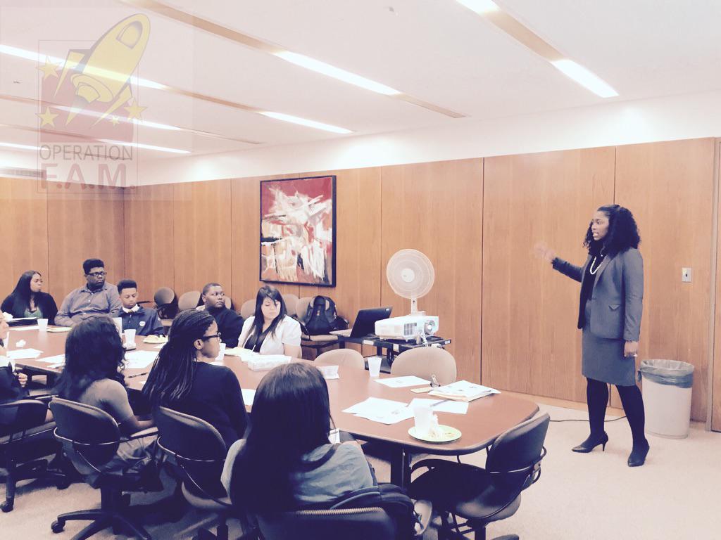 OPERATIONFAM's tweet image. (October 8, 2015) Operation F.A.M.'s President LaKesha Lundy speaks to Michigan State.... tmi.me/1f9nun