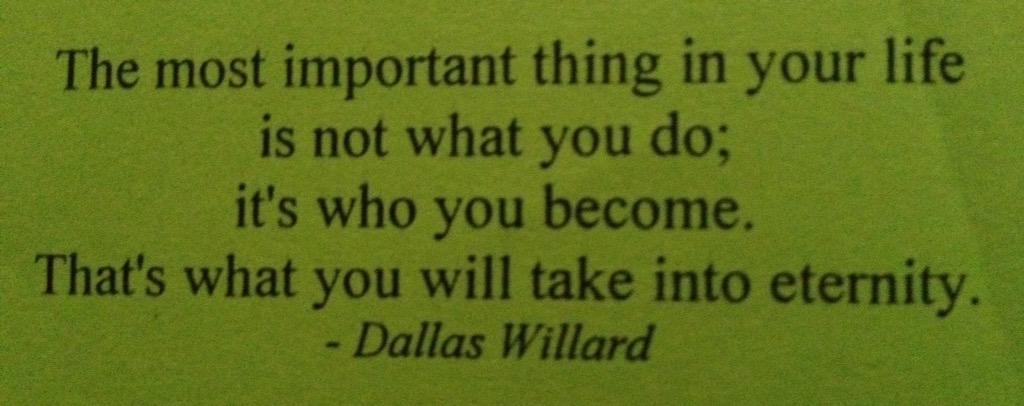 daviemathew's tweet image. #thewaytolive so easily we end up being what we do...