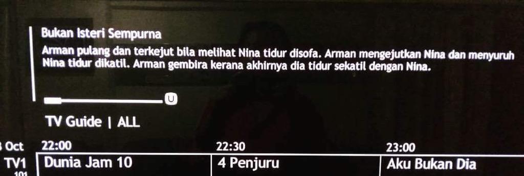 rdzaminhat's tweet image. Meanwhile, on TV...