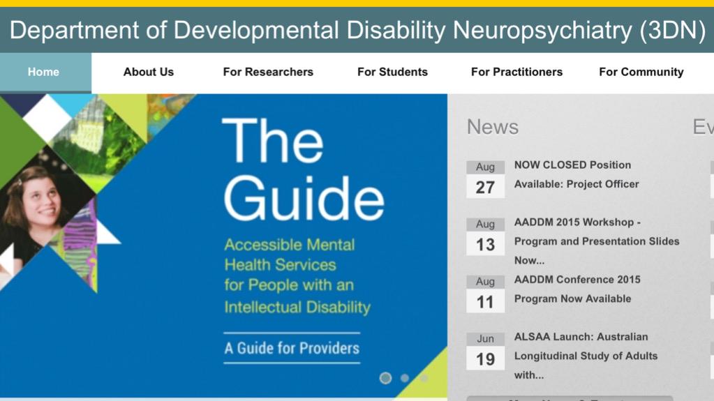 CID (@cidvoice) on Twitter photo Gr8 resources on ID mental health - pl RT
3dn.unsw.edu.au
<a href="/DownSyndromeAu/">Down Syndrome Aus</a> <a href="/JoWat/">Jo Watson</a> <a href="/advocacynsw/">Disability Advocacy</a> @DANALtd1 Gr8 resources on ID mental health - pl RT
3dn.unsw.edu.au
<a href="/DownSyndromeAu/">Down Syndrome Aus</a> <a href="/JoWat/">Jo Watson</a> <a href="/advocacynsw/">Disability Advocacy</a> @DANALtd1