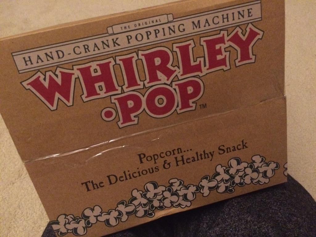 UWkatrinaTA's tweet photo. When my mom comes home with gifts❤️ healthier popcorn maker, no trans fats like the microwave stuff #URWhatUTtwEat http://t.co/MnJejArqp2