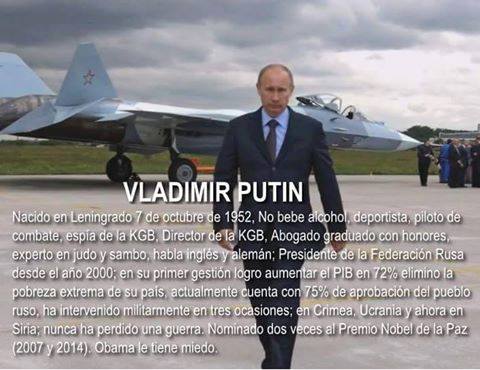  Happy Birthday to Vladimir Putin from the Bolivarian Republic of Venezuela! 