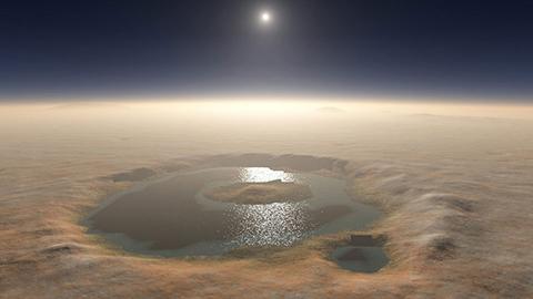 CCTV's tweet image. #Mars once had long-lasting lakes: NASA ow.ly/Tc4hb