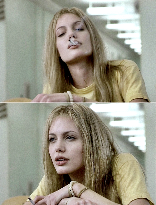 Kaiju_Kingz_'s tweet photo. Angelina Jolie in Girl, Interrupted - 1999. http://t.co/83oJgvQcrA