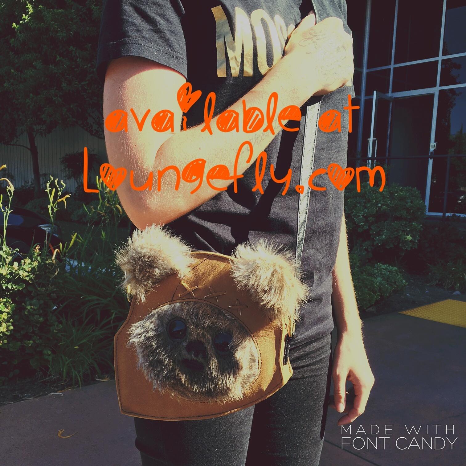 Loungefly shop ewok purse
