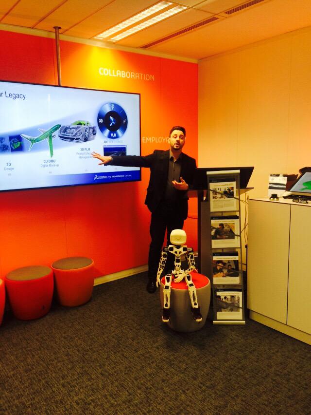 AfisEmea's tweet photo. Prez of #3Dexperience @Dassault3DS @3DSfrance #AfisEmea #techtour @IRTSystemX @ENSTAParisTech @incose_org #Afis http://t.co/o6knYEtKDK