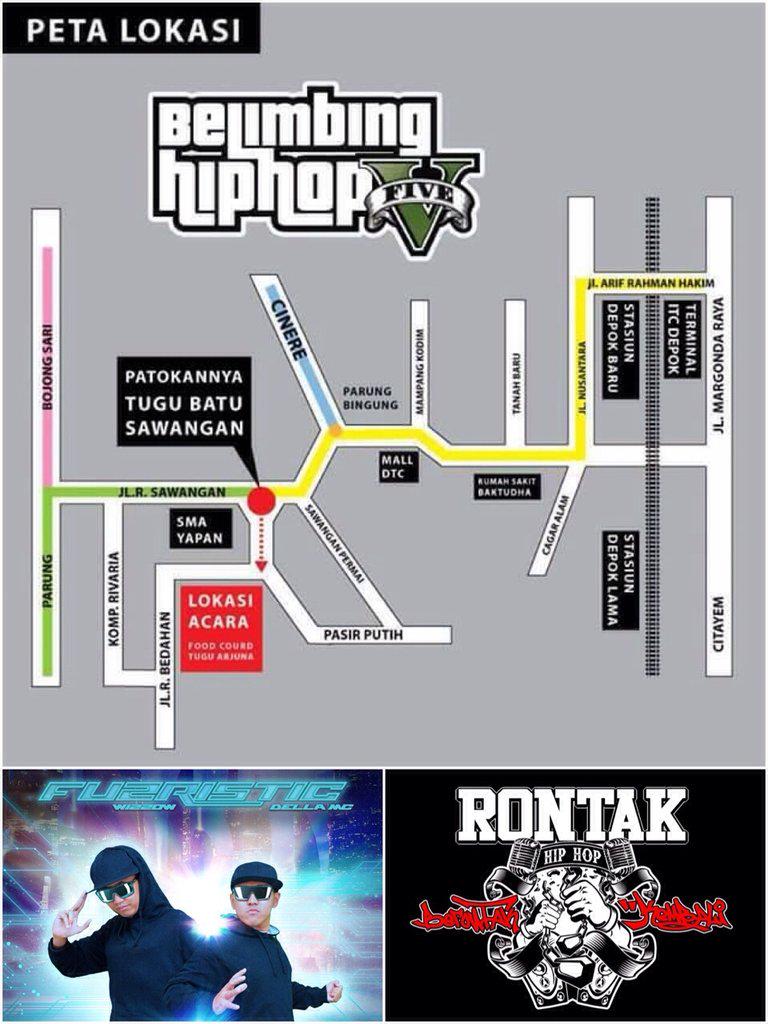 RONTAK showtime(10.10.2015/19.00pm) Tomorrow!! The Location of BELIMBING HIPHOP V start 13.00pm onwards.