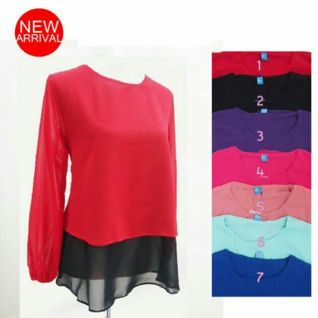 KuBoutique's tweet photo. I'm selling 105780 blouse chiffon 2layer for RM24.90. Get it on Shopee now! http://t.co/Fcfpp26Zf7 #ShopeeMY http://t.co/WKe0zL83uN