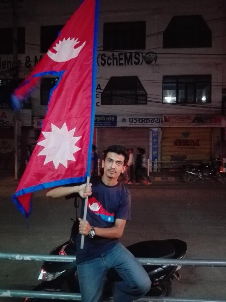 GovindKhatiwada's tweet photo. We #Nepalese can live #withoutindia. World can live #withoutindia. #nepalsealtheborders http://t.co/9sZuLCwCrQ