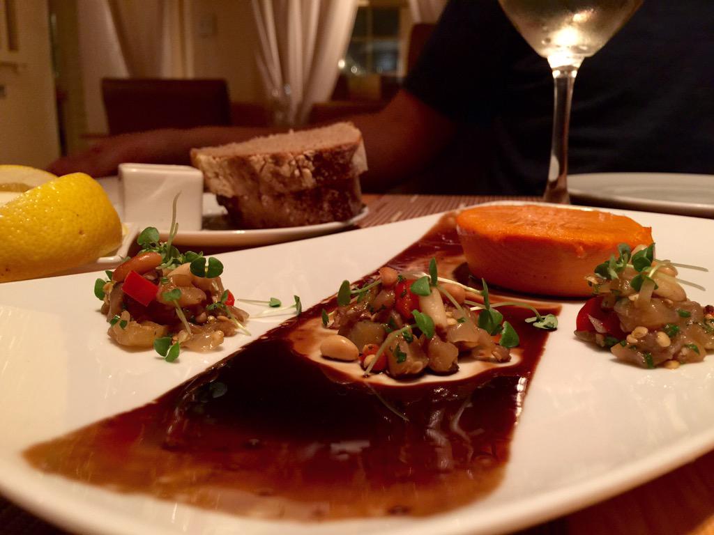 StephForrer's tweet image. Deliciousness continues w/ Sweet Pepper Flan at #Tilth! #theEatGuide