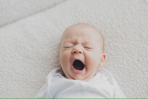 [Eden huffs and crawls into her bed on her own. 'I seepy.. Mommy is away..']