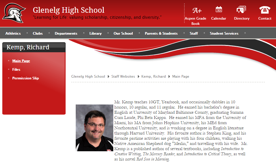 wjz's tweet image. Howard Co. English teacher arrested on prostitution, sexual solicitation of a minor
cbsloc.al/1VIzcDT