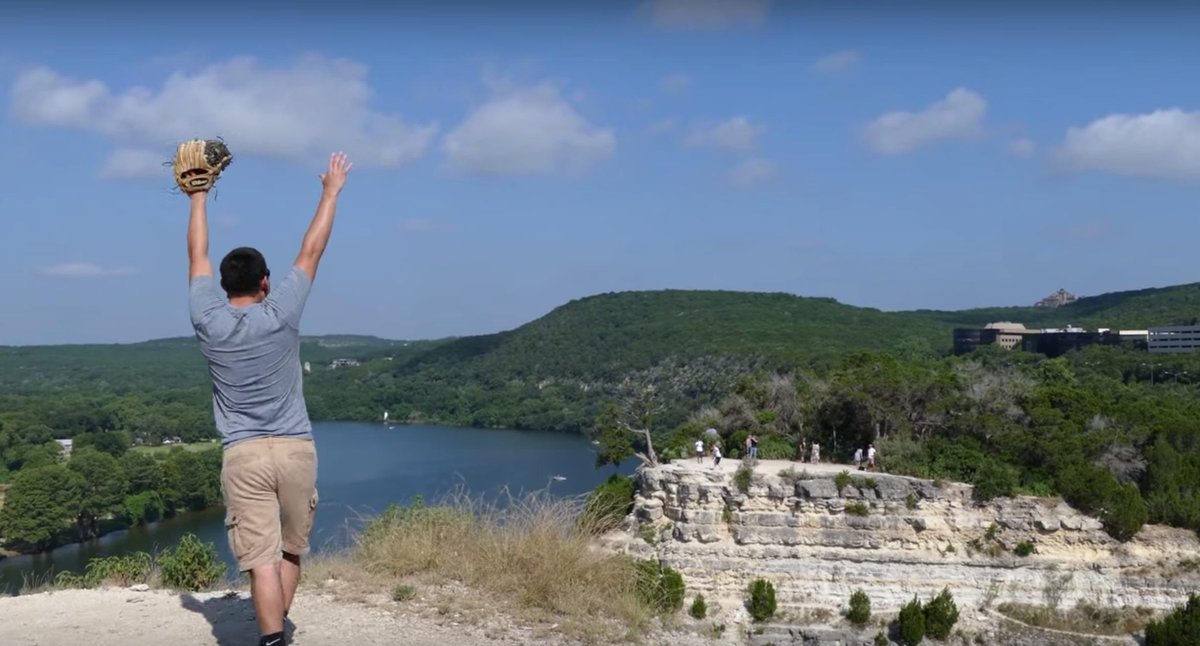 JMurphPromo's tweet photo. Summer video involving a game of catch across the cliffs of the 360 Bridge Overlook. https://t.co/UumrNko2gp http://t.co/JIVq9uLbYt