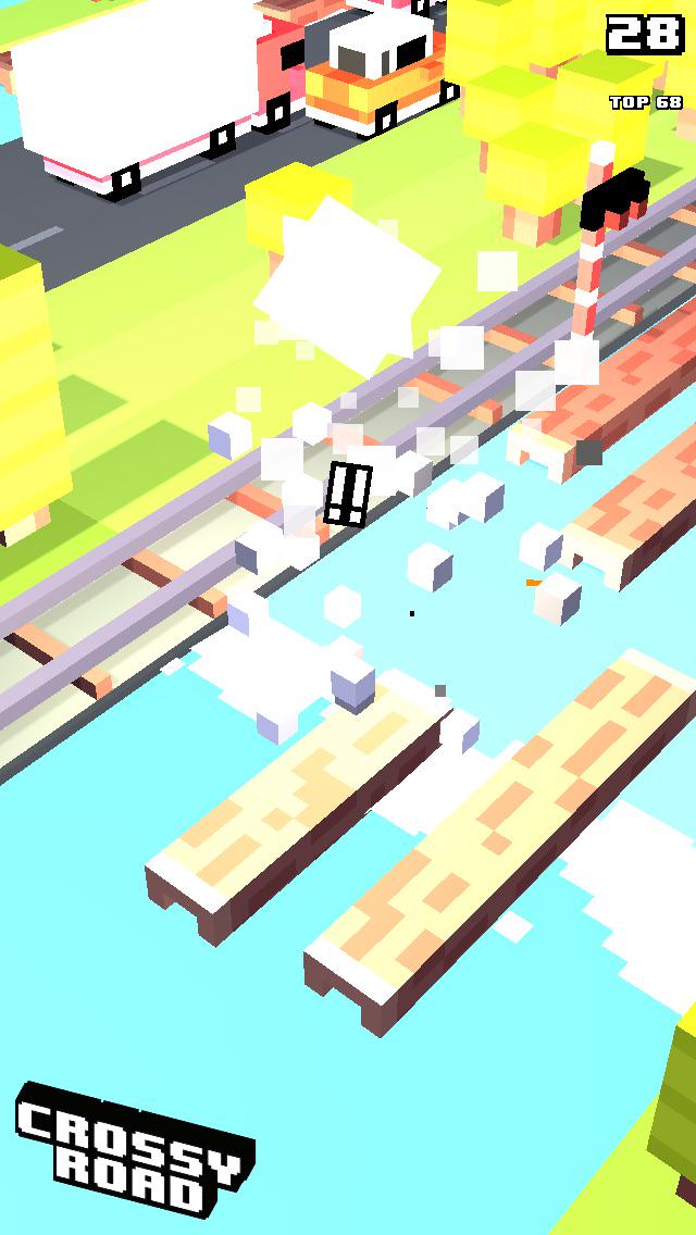 SsuJake's tweet image. 28 on #crossyroad. My top is 68. crossyroad.com