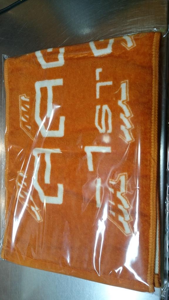 AAA 1st Attack Round2、マフラータオルの橙が入荷いたしました❗これ