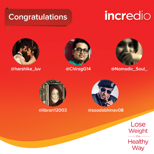 Incredio123's tweet photo. Congratulations to the winners of the #WeightIsOver contest! Please DM us your contact details. http://t.co/11IjpsLv4Z