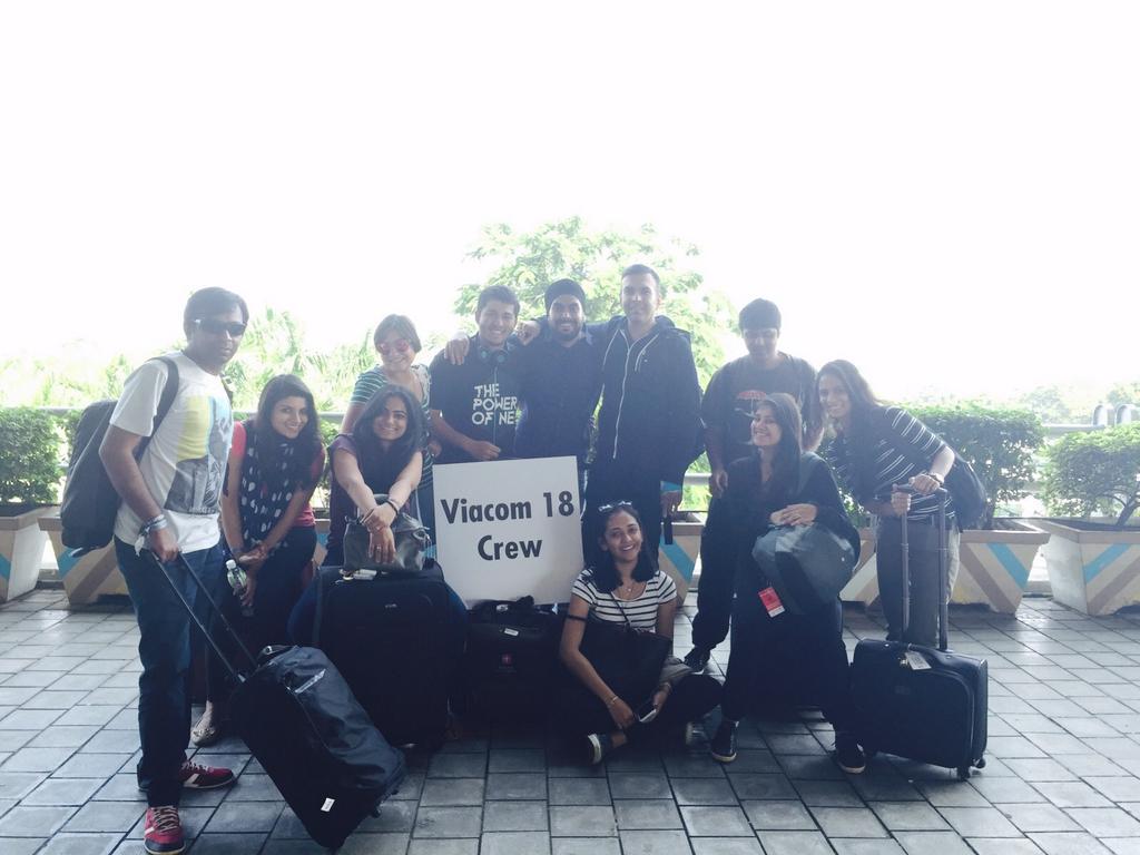 Shyam_Chhabria's tweet photo. Touch down!!
#Hyderabad with my favourite people #Supercrew #SuperSkrillex @Vh1Supersonic http://t.co/xyRYPZkXSN
