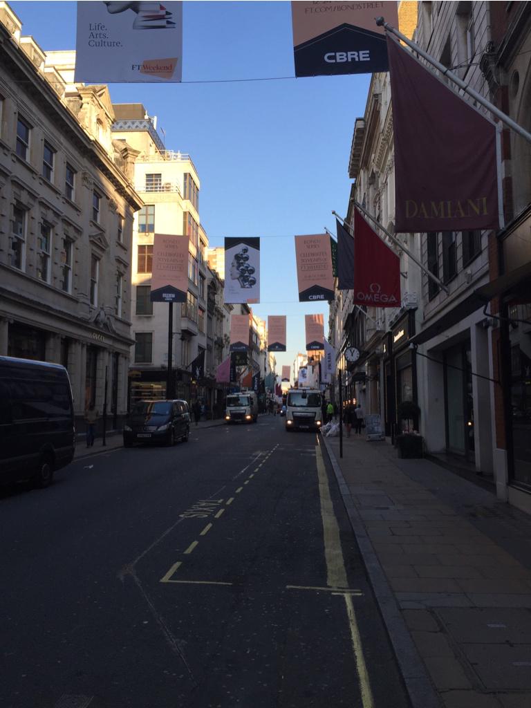 Great to be back in London