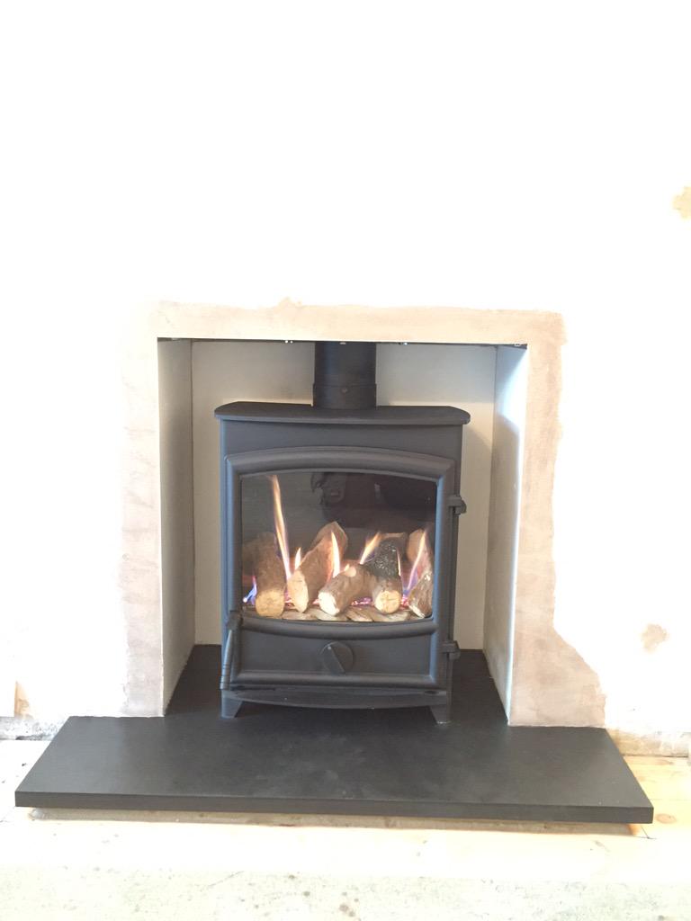 Just put in one of my fav  gas stove to fit.  fireline fx5 <a href="/dantonfires/">Danton Fireplaces</a> <a href="/cJfires/">Charlton & Jenrick</a>