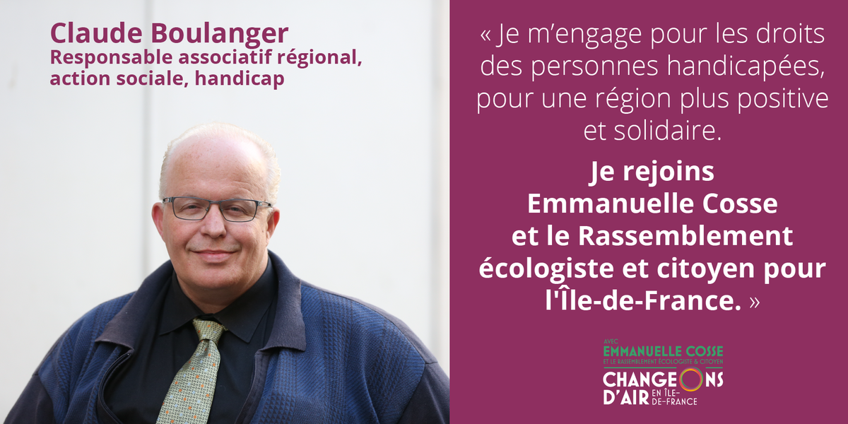 emmacosse2015's tweet photo. Des personnalités de la société civile engagées sur nos listes. #Changeonsdair en #IDF ! @ClaudeBoulang15 http://t.co/SyVDBLQdiD