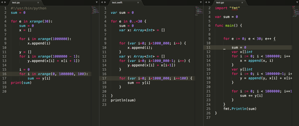 Object len python. Golang python. sum в с++. питон и с++. go или python.
