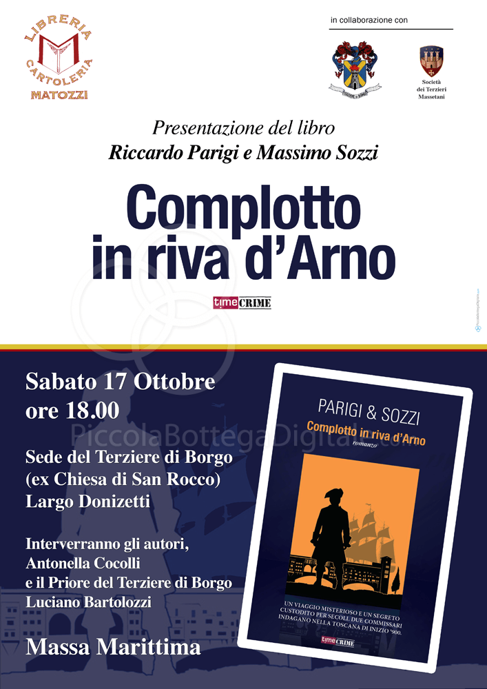 [:it]17/10/15 – Presentazione del libro “Complotto in riva d’Arno”[:en]17/10/15 –… massadimaremma.it/171015-present…