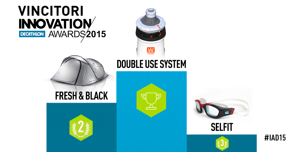 decathlonitalia's tweet photo. Ecco il podio degli #IAD15 : anche per voi la #DoubleUseSystem è stata la vera innovazione? http://t.co/hYFCDW75eh http://t.co/6o2w6TrOvI