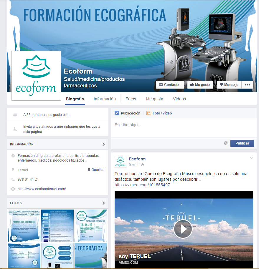 Ecoformteruel's tweet photo. También nos puedes seguir en facebook http://t.co/cCVi3IWs55 y seguir las novedades del #cursoecomusculoesqueletica http://t.co/roudrYXai1