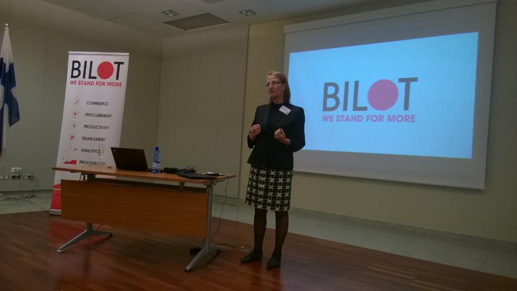 HannaLeht's tweet image. Opening  the Polish branch of #Bilot company in Poznan.