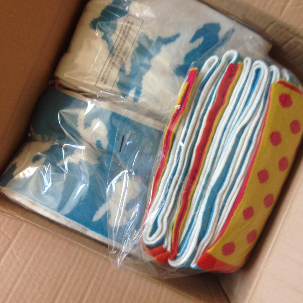 More bunny rabbits scarves arrived today, I hope I have enough for the winter rush #knittedscarves #scottishknitwear