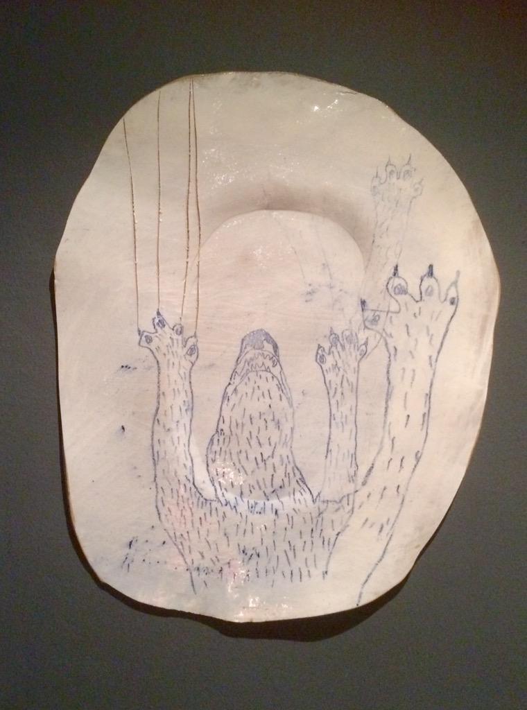 JaneDzisiewski's tweet image. When doing a show, always provide bed and board to talented #ceramicists. Meet Tanya by @ZoeLloyd2 #HothouseAlumni