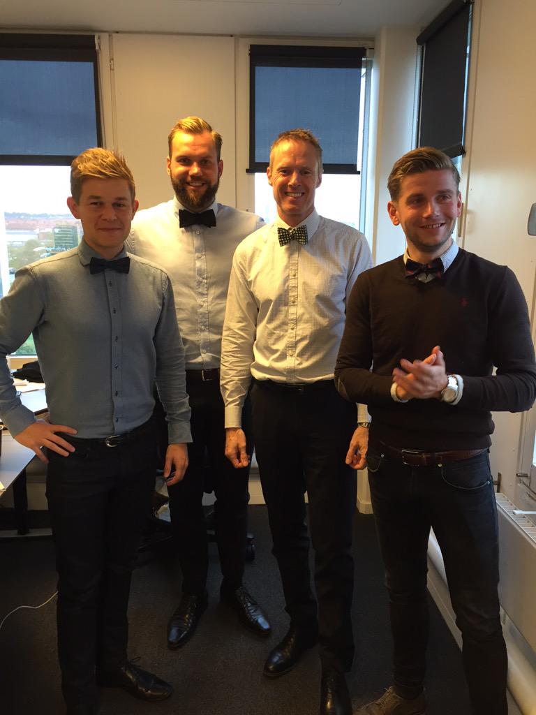 Grosse_Dennis's tweet image. TGIF once again 😄 #bowtie #cscnordic