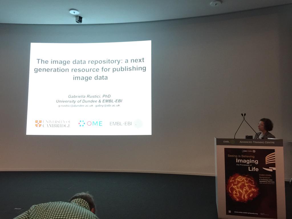 RafaCarazoSalas's tweet image. Excellent talk by Gabry Rustici on @openmicroscopy @emblebi #ImageDataRepository @EMBLorg #SeeingIsBelieving