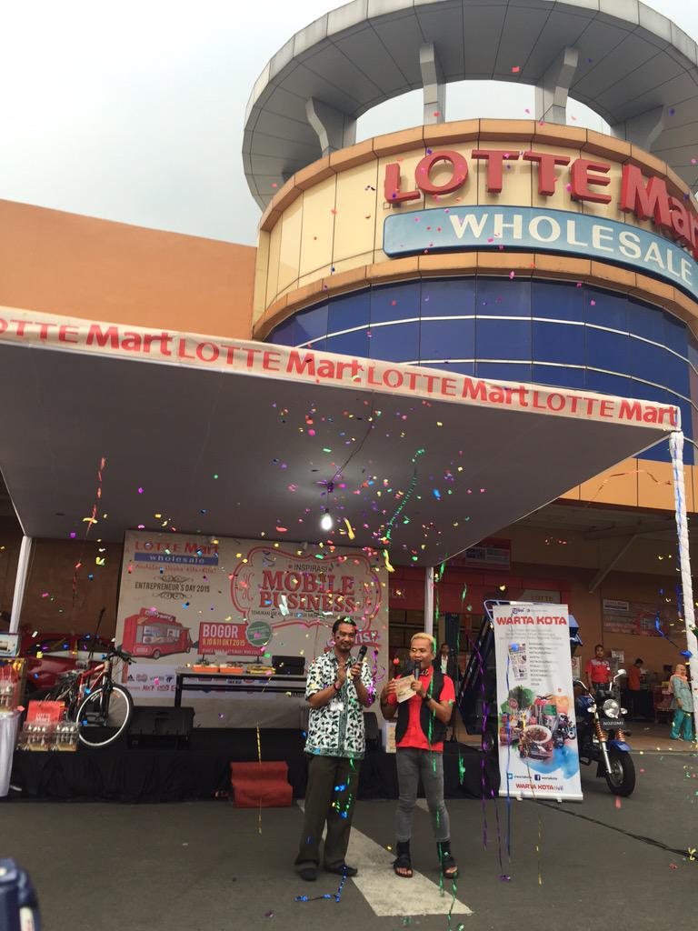Acara #ED2015 Bogor 9,10,11Okt15 RESMI DIBUKA oleh Bpk.Ricky as Store General Manager @lottewholesale