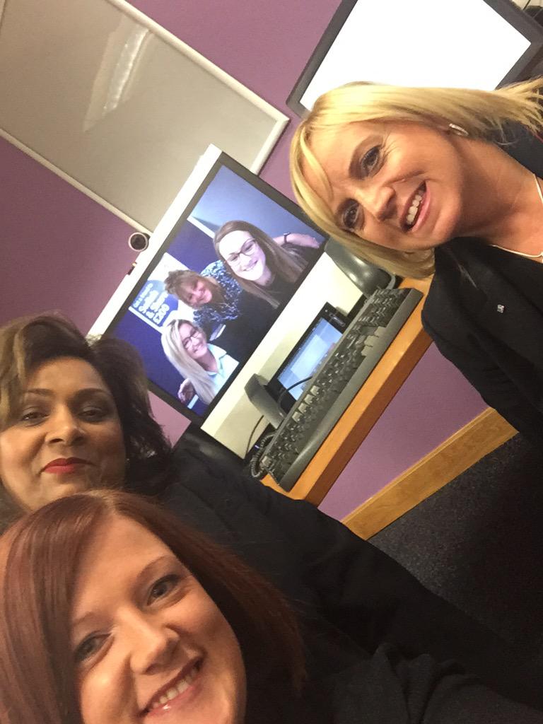 sarahjayj's tweet photo. @themidlands07 Pridey Fridey with our NNOW MC and guests showing them our Pride video #oneteammidlands http://t.co/huTQwPFto0