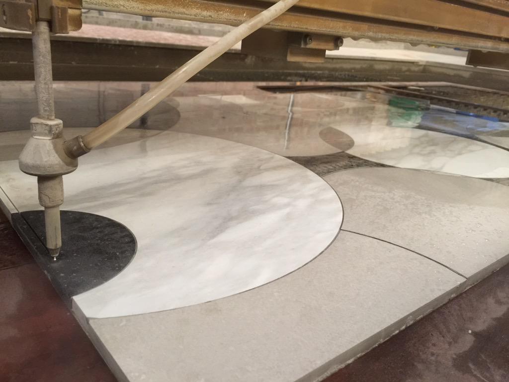 Ssidewaterjet's tweet photo. #Waterjet #bespoke #design #architecture #tiles #tiling# #london http://t.co/Xis7dijM0M