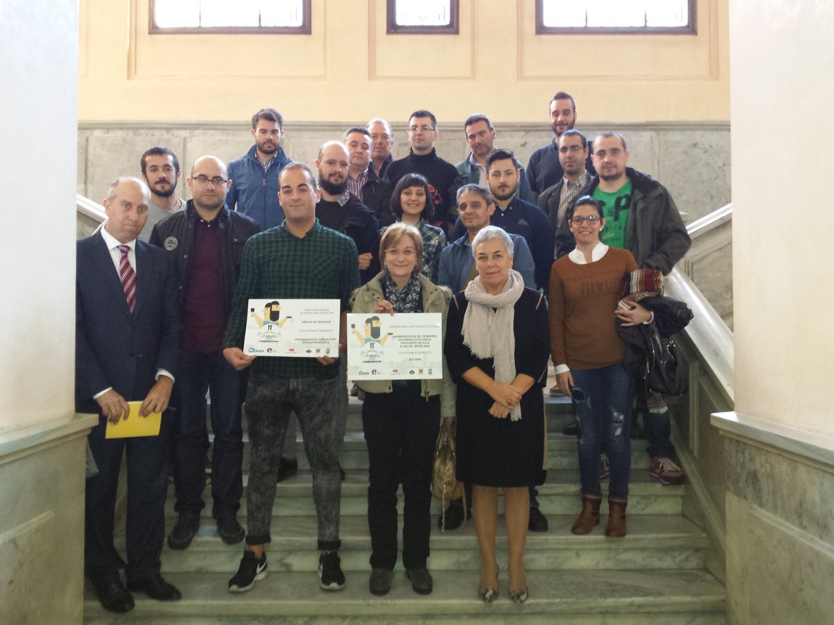 ¡<a href="/oscachivaches/">Os Cachivaches</a> y Xoldra, mejor tapa popular y ecológica del XI Concurso de Tapas de Lugo! bit.ly/1LDmilC