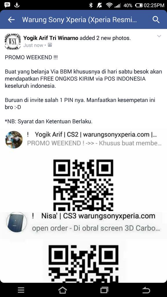 PROMO WEEKEND broo !!!!