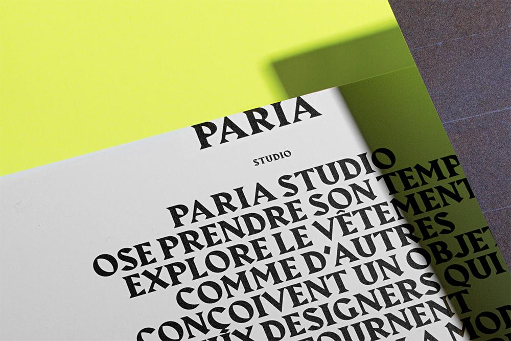 StudioFurious's tweet image. Nouvelle identité pour Paria Studio
+++ sur studiofurious.com