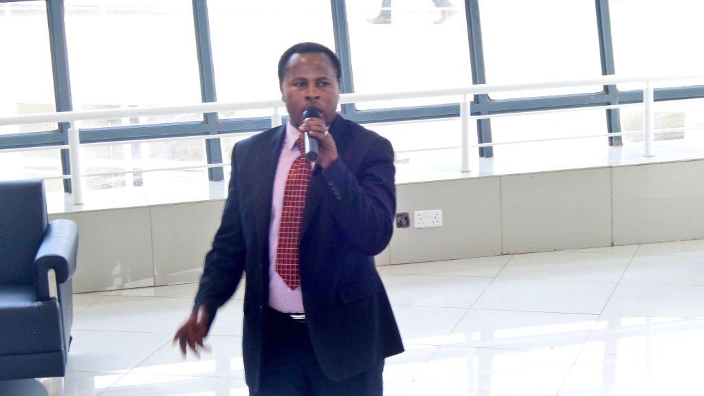ZetechUni's tweet photo. @CUEA_OFFICIAL 's Prof. Kavulya takes the stage to talk to the audience about the role of universities #KaribuZetech http://t.co/wV9QN60oRP